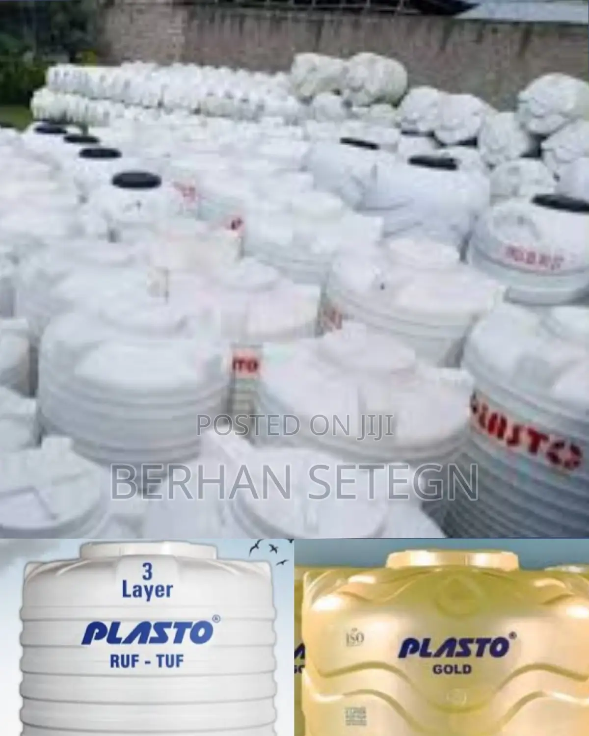 Plasto Vertical Water Tanker Roto Tanker