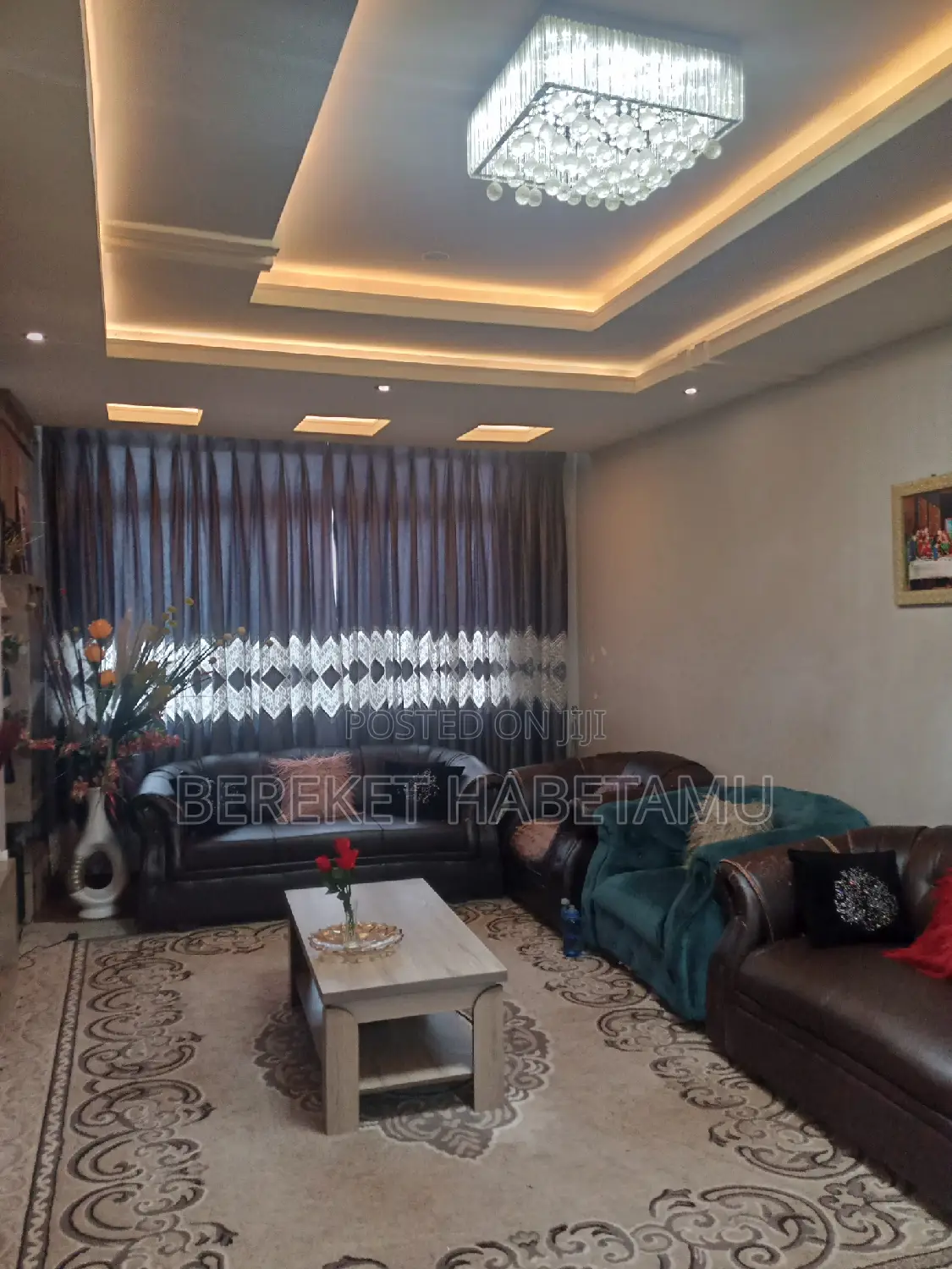 Furnished 3bdrm Apartment in አዲስ አበባ, Nifas Silk-Lafto for sale