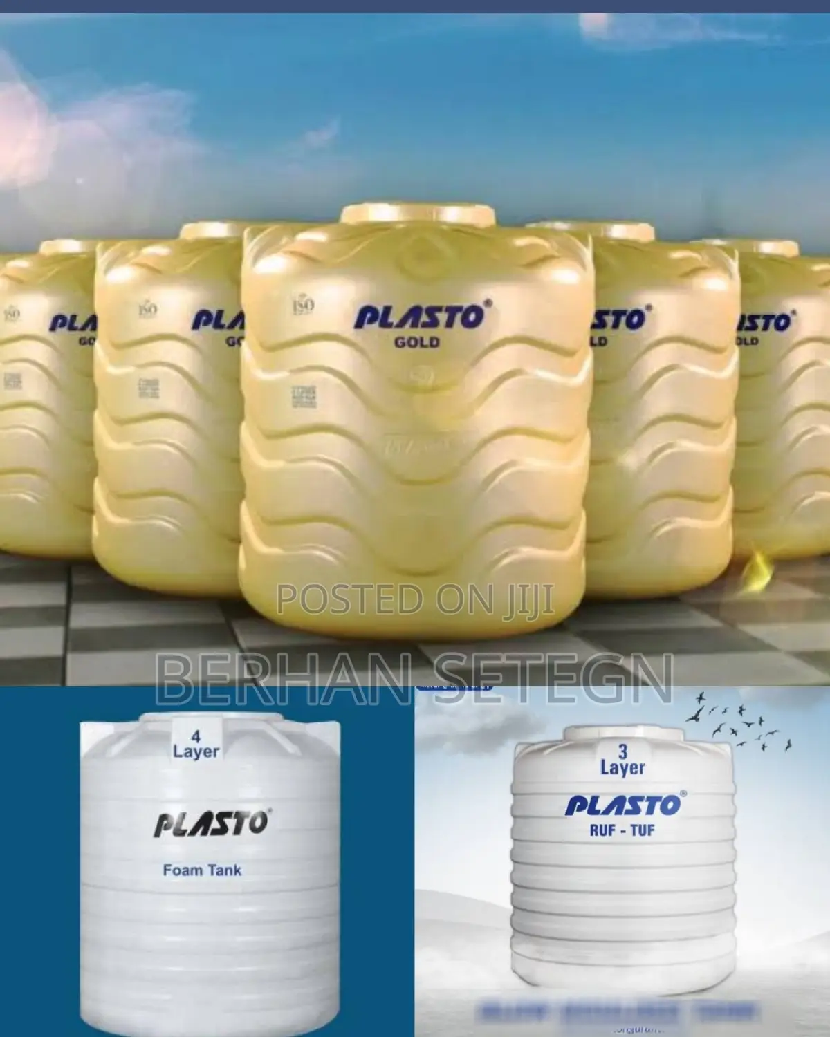 Plasto Water Tanker Roto Tanker