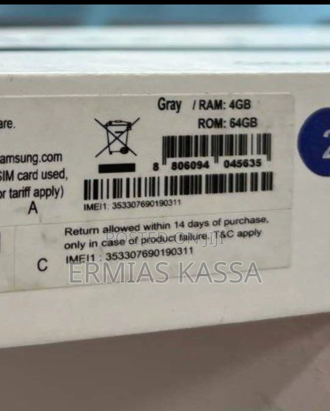 New Samsung Galaxy Tab A8 10.5 2021 64 GB Black