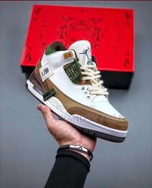Photo - High Master Quality Luxurious Air Jordan 3 Sneakers High