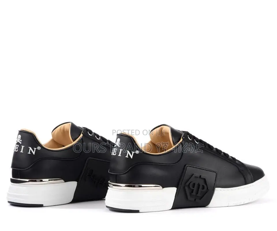 Luxurious Phillip Plein Lo-Top Flat Italy Shoes for Men's
