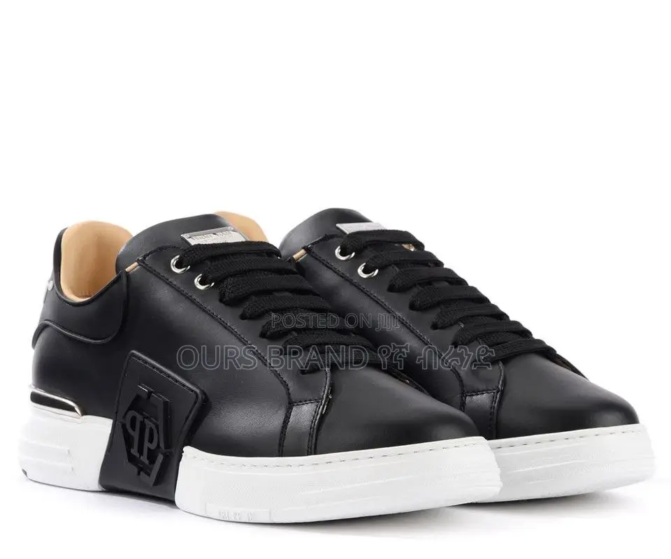 Luxurious Phillip Plein Lo-Top Flat Italy Shoes for Men's