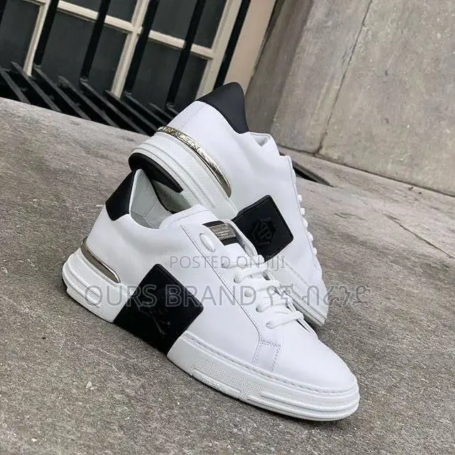 Luxurious Phillip Plein Lo-Top Flat Italy Shoes for Men's