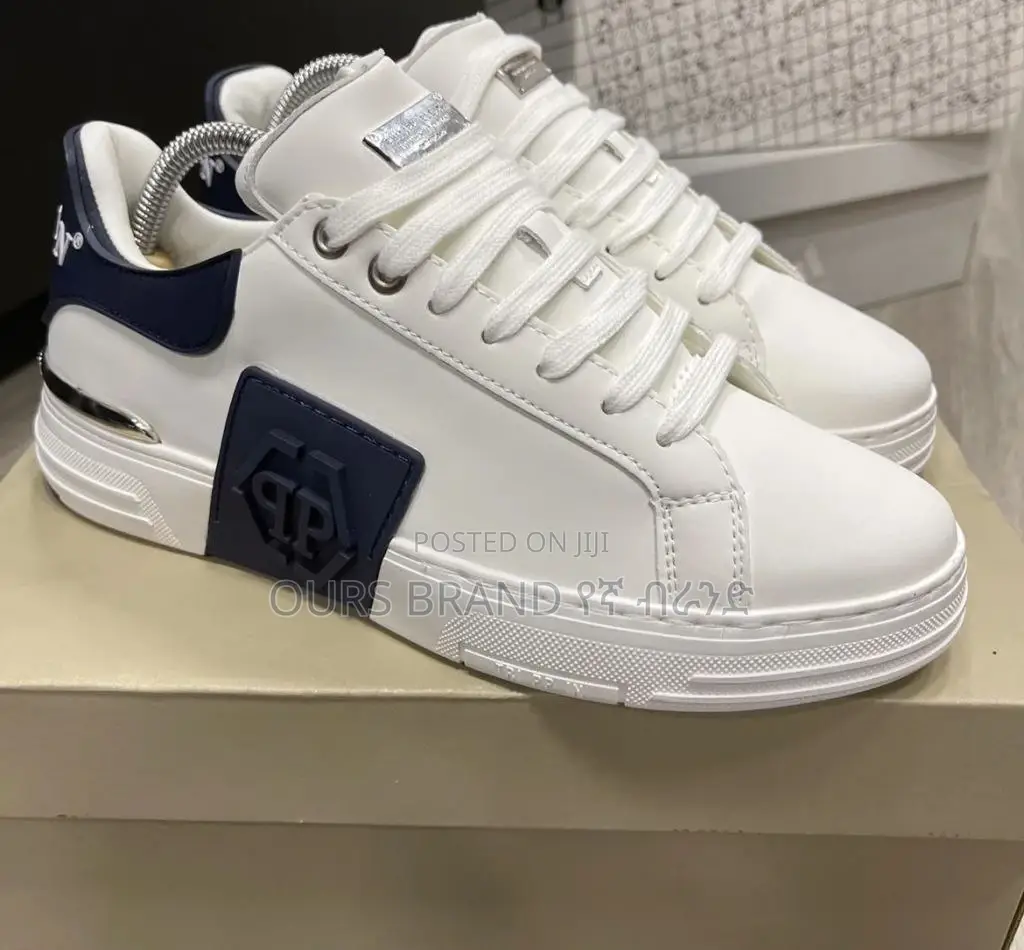 Luxurious Phillip Plein Lo-Top Flat Italy Shoes for Men's