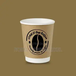 Photo - Coffee Cup Price 5 Birr Minimum Order 1000 PCS