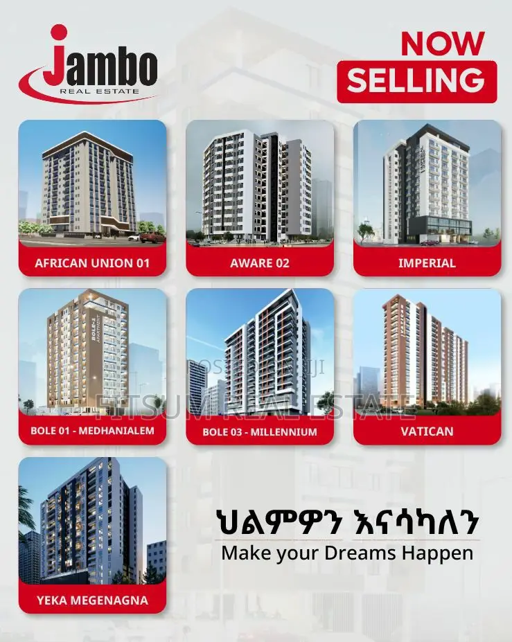 2bdrm Apartment in Jambo Real Estate, Bole for sale