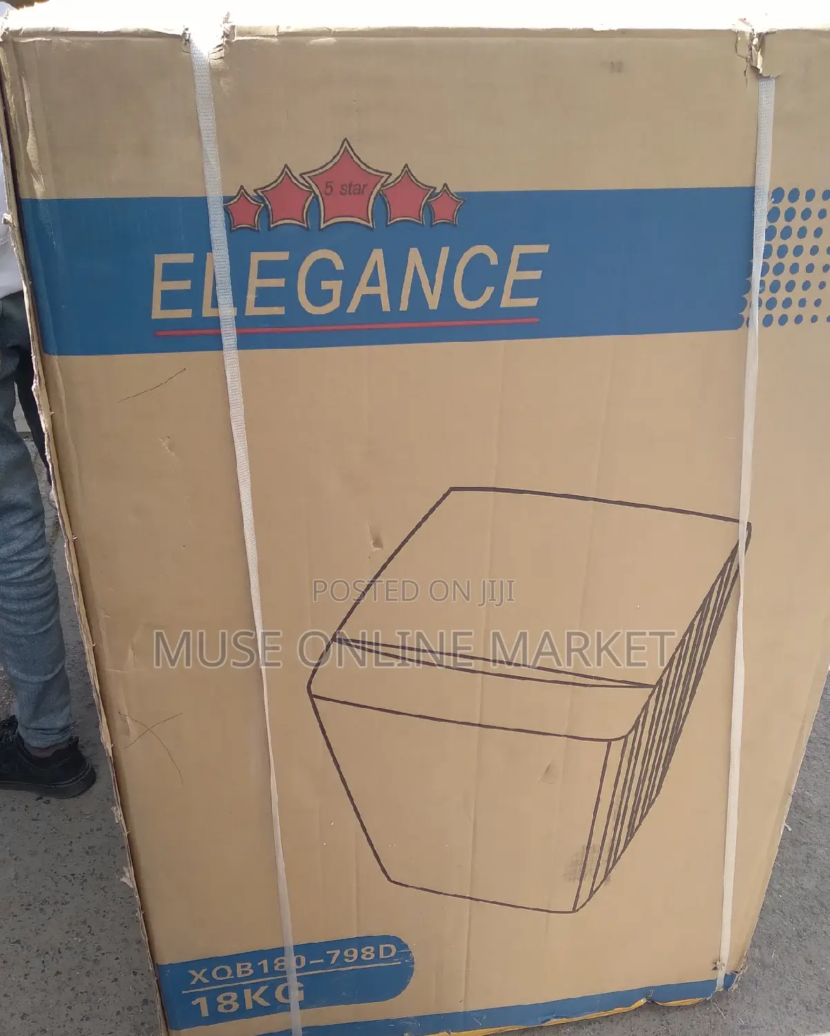 Elegance 18kg Full Automatic Washing Machine