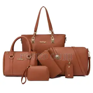Women Handbag Ladies Bag Large Shoulder Bag 6pcs Handbag
