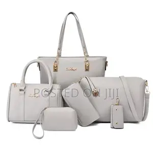 Designer New Brand Luxury Lady Handbag 6pc Set Composite Bag