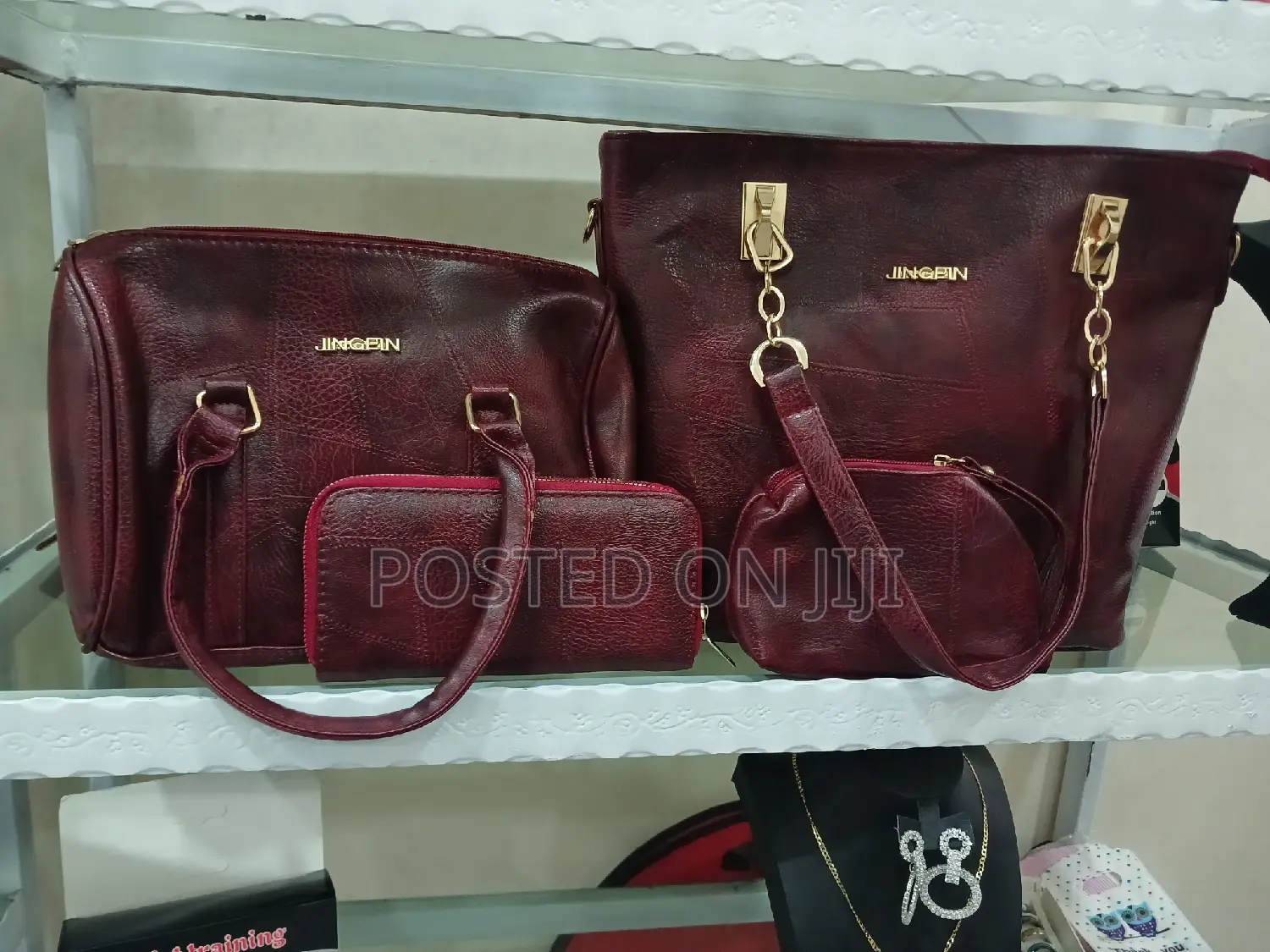 Designer New Brand Luxury Lady Handbag 6pc Set Composite Bag