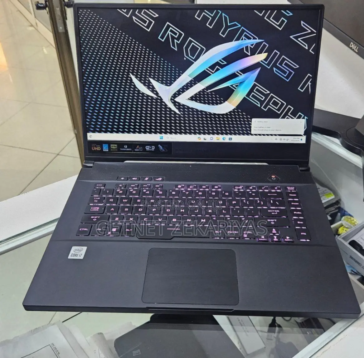 New Laptop Asus ROG Zephyrus G15 16GB Intel Core I7 SSD 1T