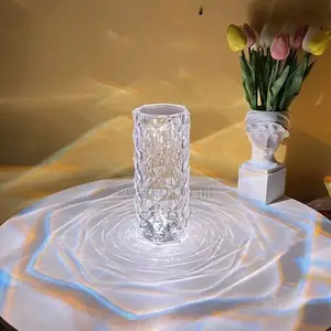 Led Crystal Diamond Table Lamp