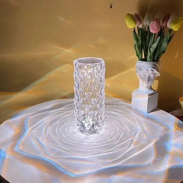 Led Crystal Diamond Table Lamp