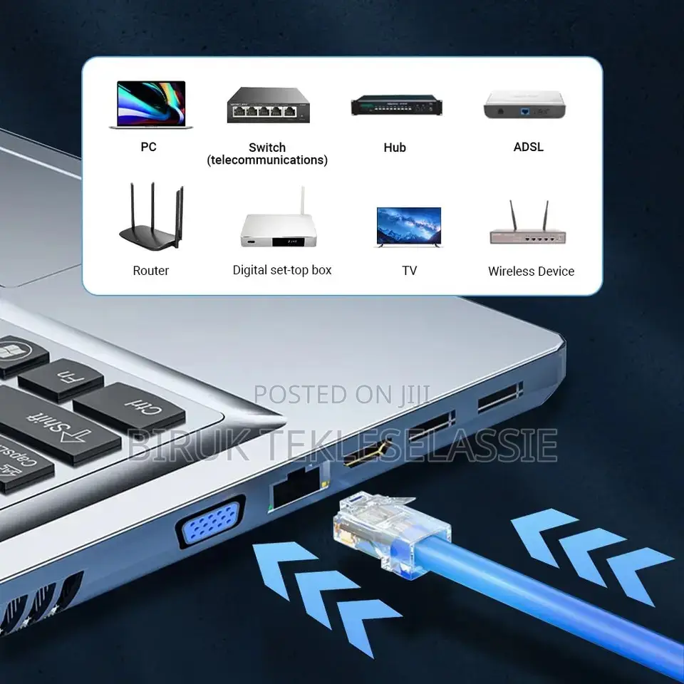 Rj45 Cat5/6 Connector 1000 PCS