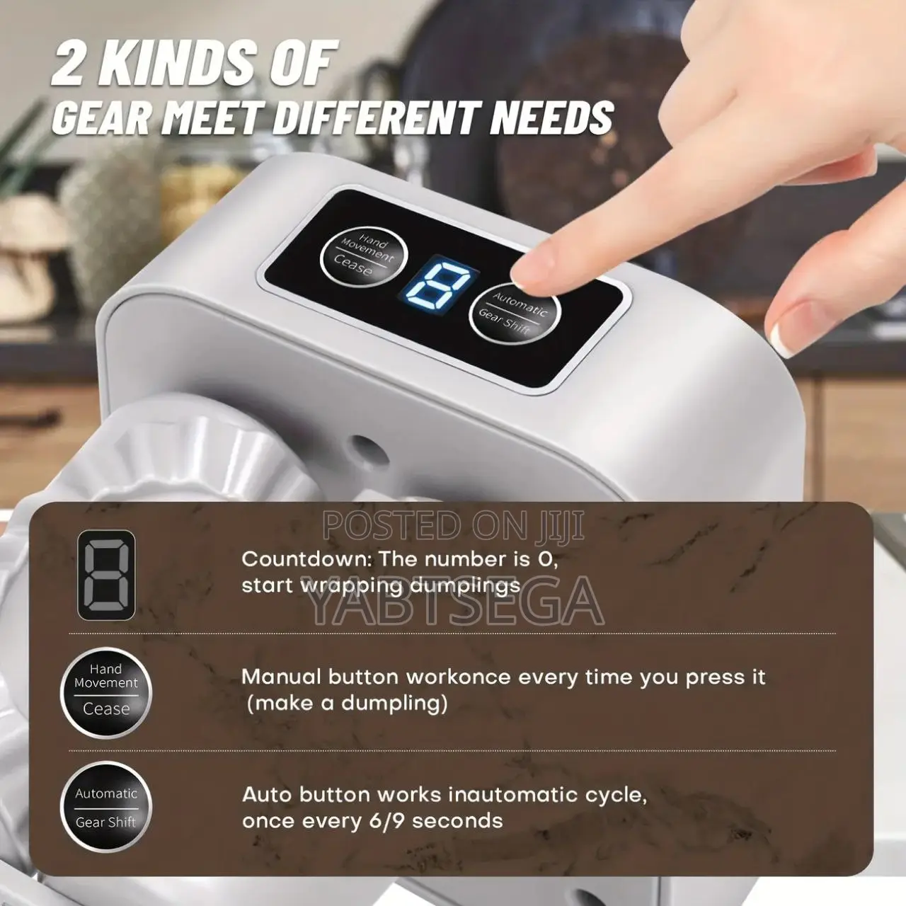 Electric Dumpling Maker Machine