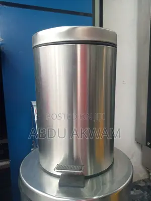 Photo - Dust Bin Stainless Steel
