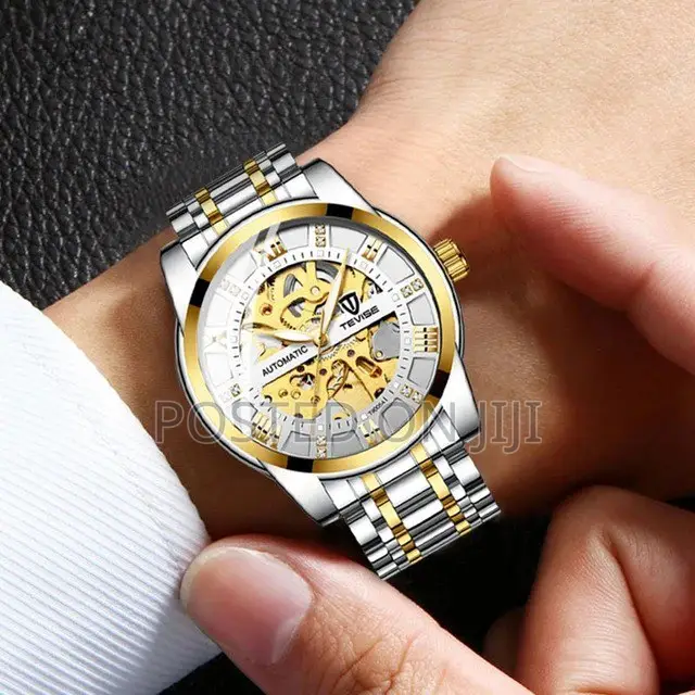 Tevise Automatic Men's Watch Elegant Sophisticated Contact