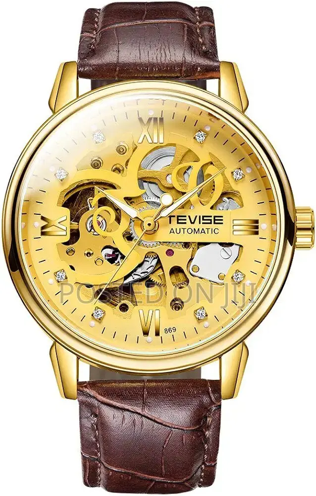Tevise Automatic Men's Watch Elegant Sophisticated Contact