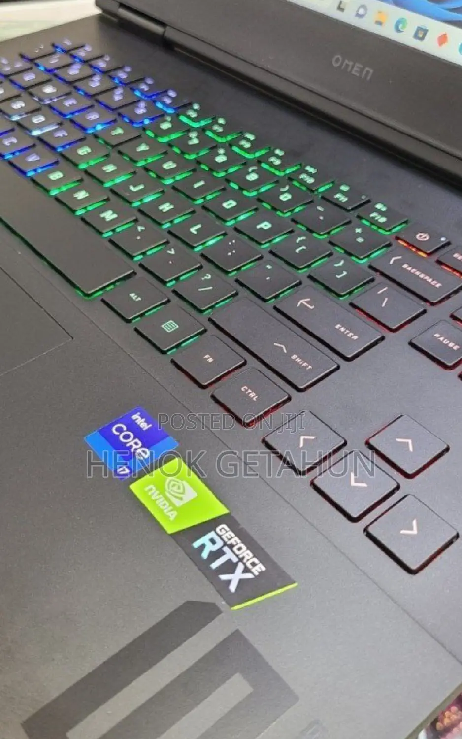 New Laptop HP Omen 15 16GB Intel Core I7 SSD 1T