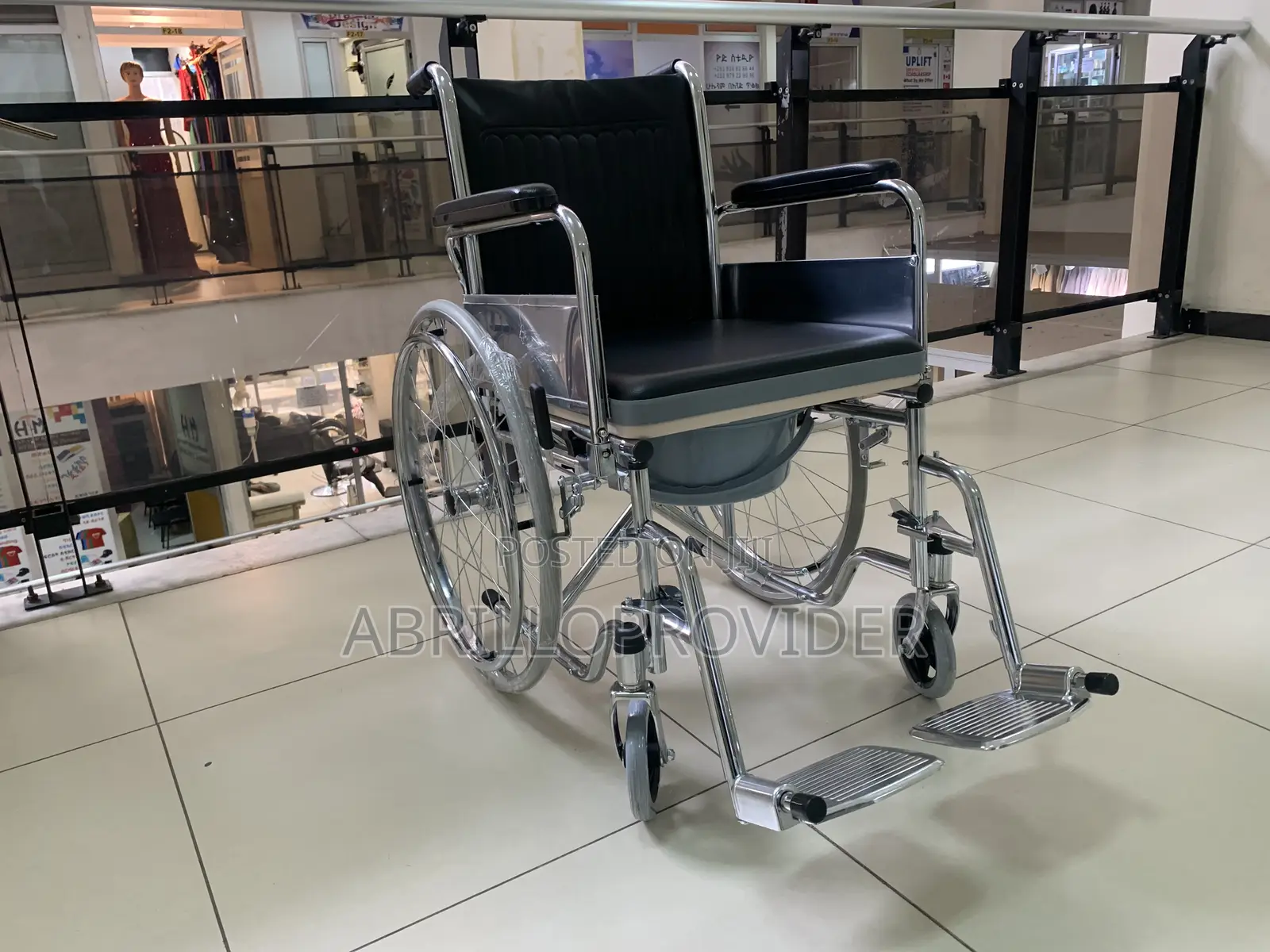 Toilet Wheelchair\Shower Wheelchair\ Commode Wheelchair 150D