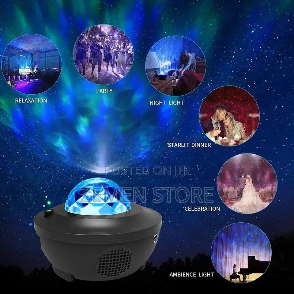 Starlight Bluetooth Music Remote Control Laser Light