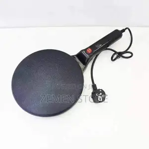 የተለያዩ ምግቦችን ለማብሰል የሚያገለግል ዘመናዊ መጥበሻ ከ 1 ሰሀን ጋር Crepe Maker