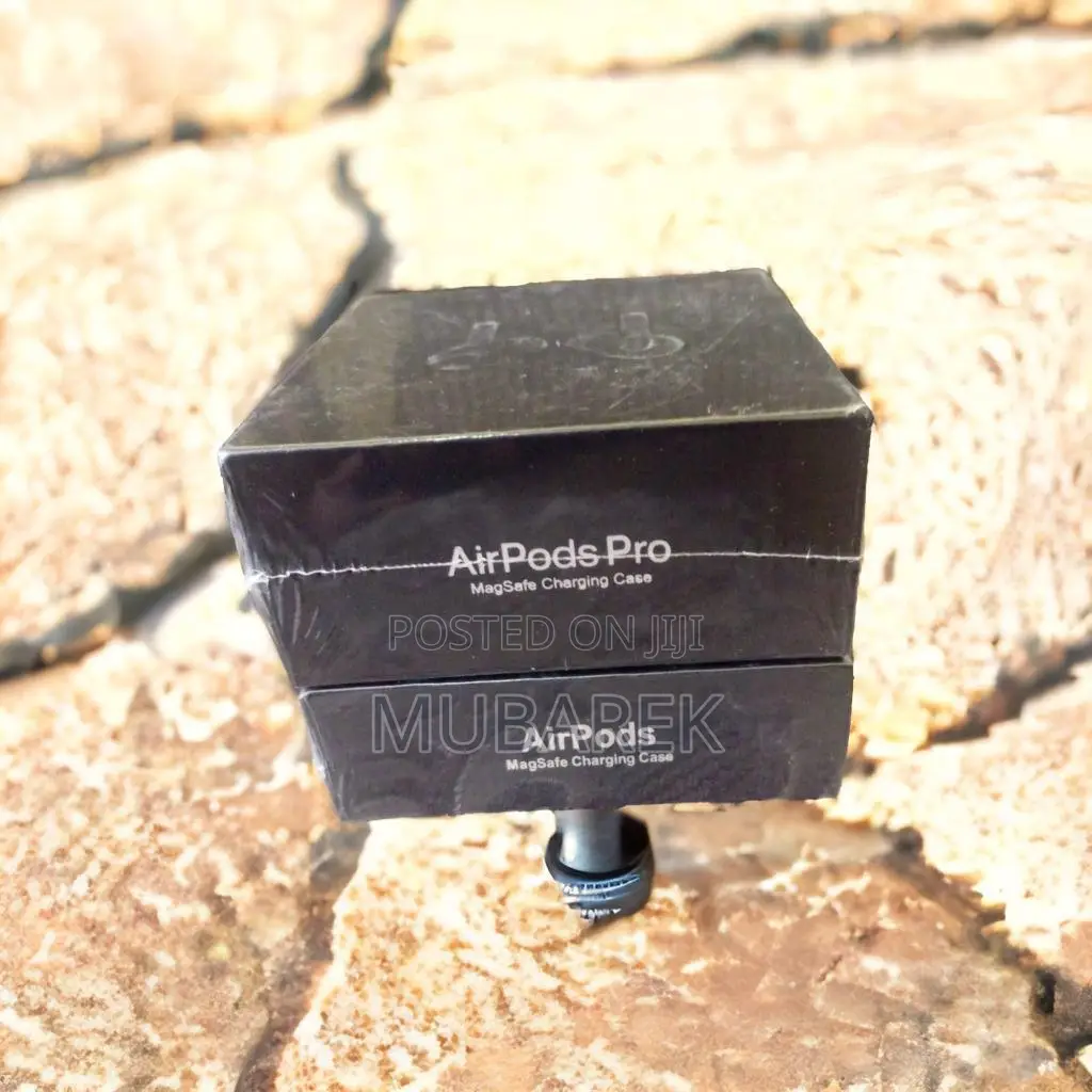 Black New Airpod Pro: Supreme Comfort Fit