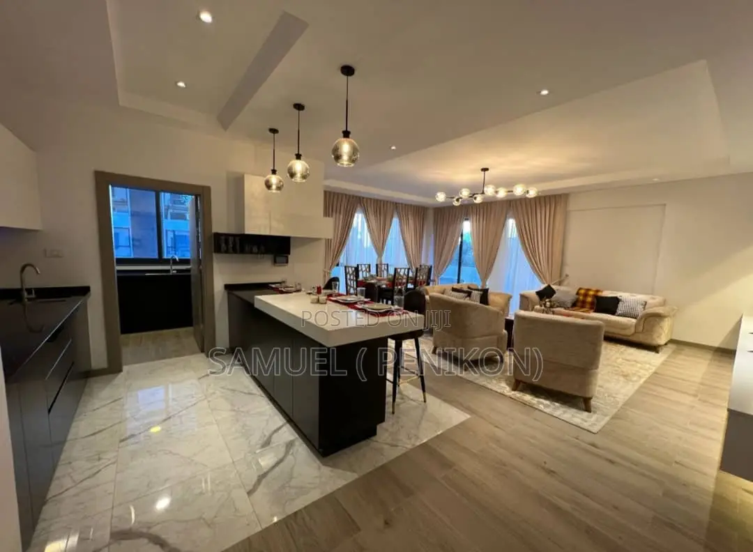 Furnished 3bdrm Apartment in Grand View, Bole for rent