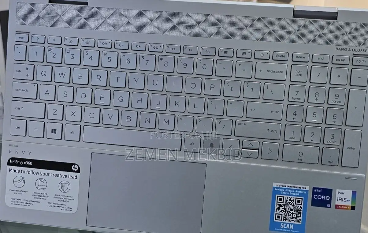New Laptop HP Envy X360 16GB Intel Core I5 SSD 512GB