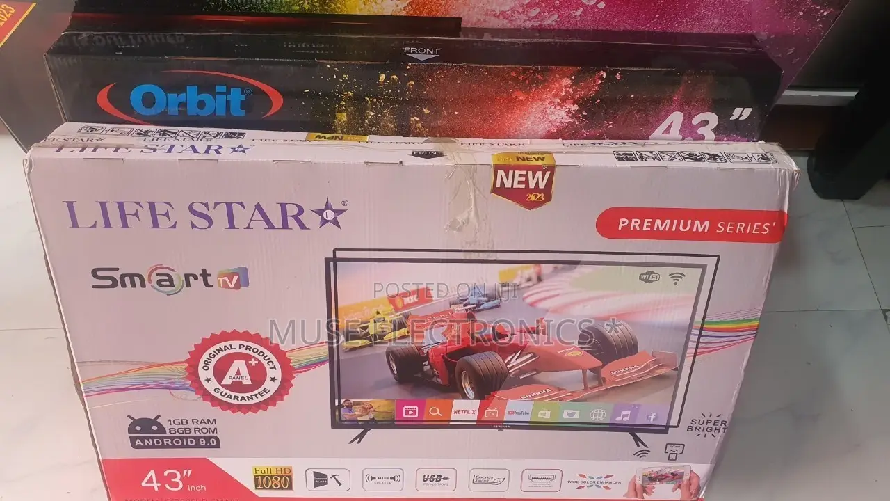 Lifestar 43"Smart Android Tv
