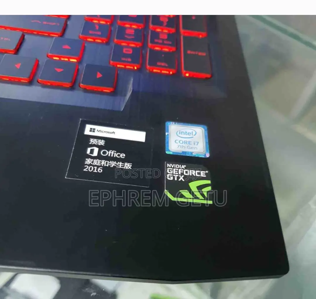 New Laptop HP Omen 15 16GB Intel Core I7 SSD 512GB