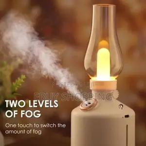 Photo - 1.5W Rechargeable Vintage Lamp Humidifier