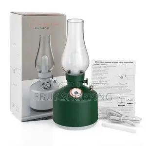 1,200mah Rechargeable Vintage Lamp Humidifier