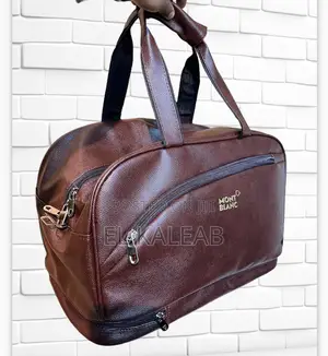 Mont Blanc Travel and Gym Bags With Adjustable