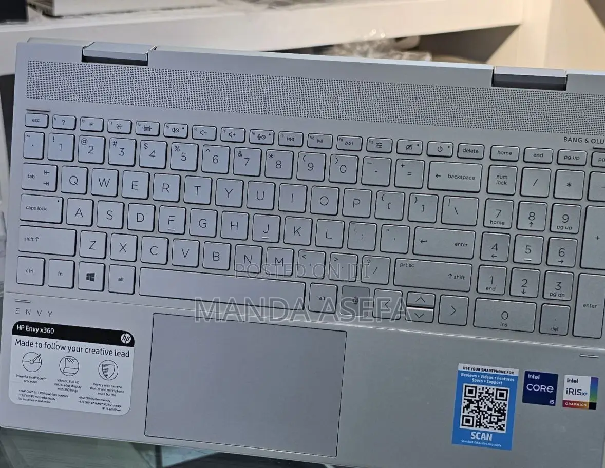 New Laptop HP Envy X360 16GB Intel Core I5 SSD 512GB