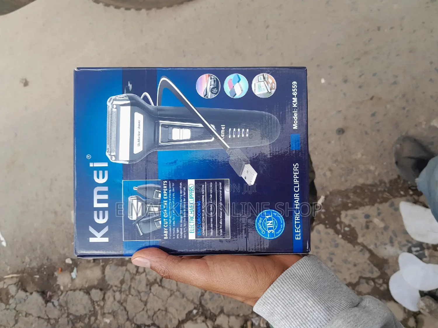 Original 3 in 1kemei Hair Clipper