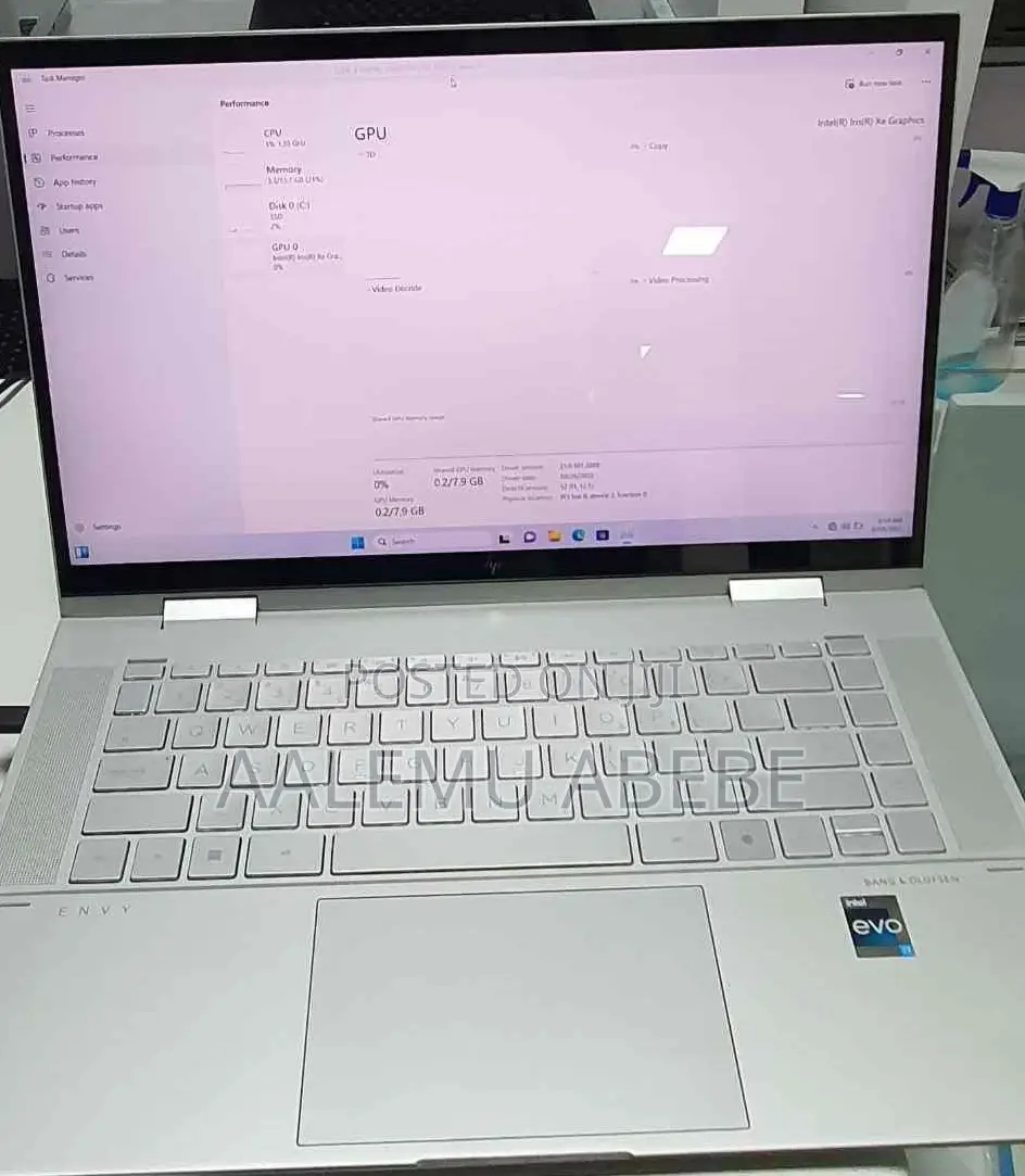 New Laptop HP Envy X360 8GB Intel Core I7 SSD 1T