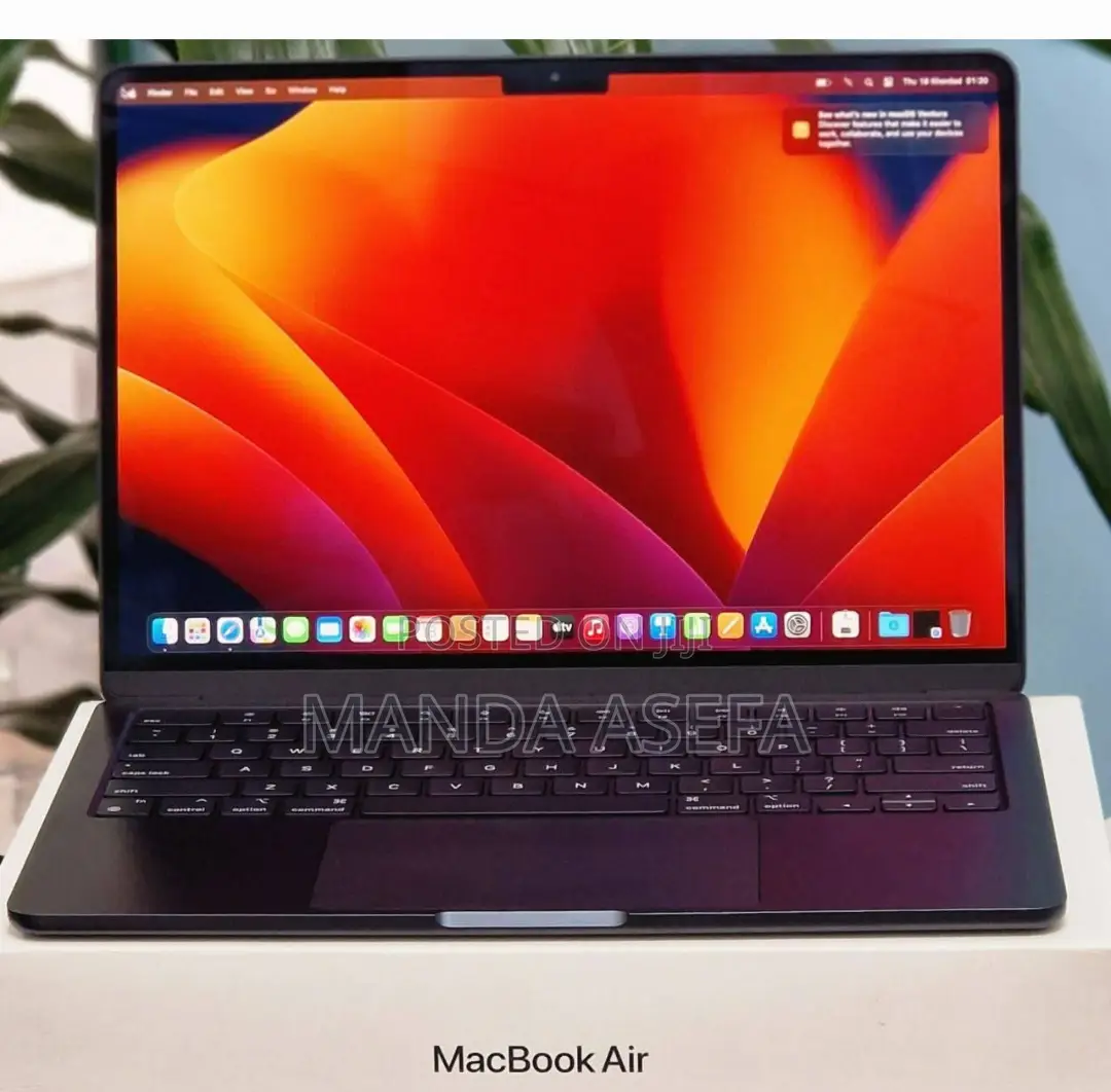 New Laptop Apple MacBook Air 2023 M2 8GB Apple M2 SSD 256GB