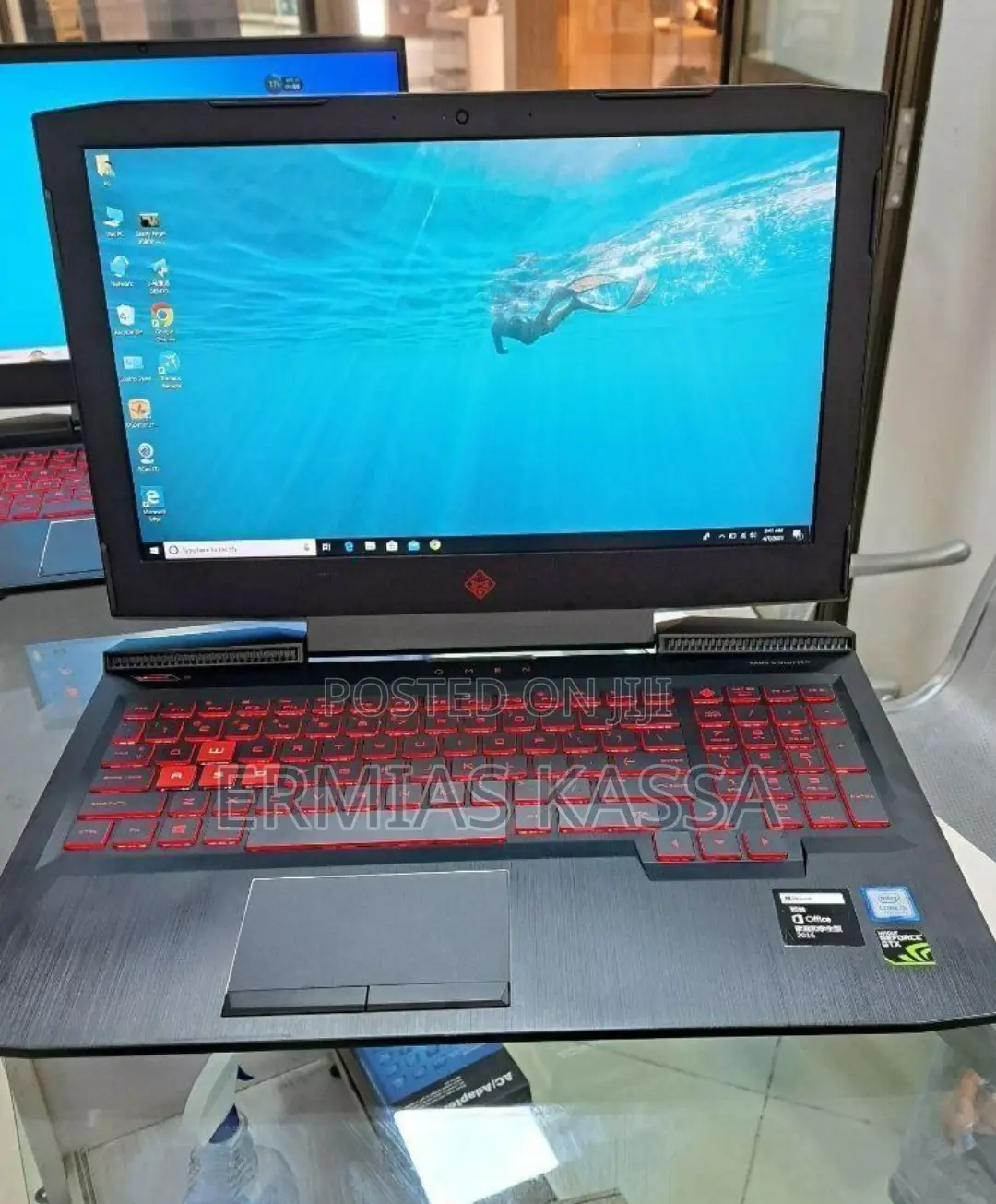 New Laptop HP Omen 16 8GB Intel Core I7 SSD 512GB