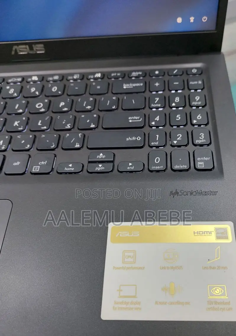 New Laptop Asus VivoBook 15 X505BA 8GB Intel Core I5 SSD 512GB