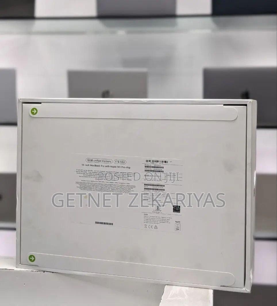 New Laptop Apple MacBook Pro 2023 M3 14-Inch 16GB Apple M3 SSD 1T