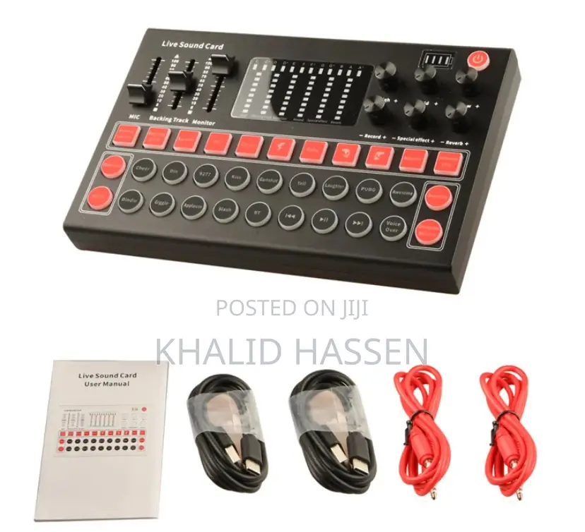 Live Sound Card Mixer