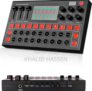 Photo - Live Sound Card Mixer