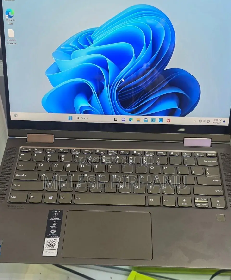 New Laptop Lenovo ThinkPad Yoga 12GB Intel Core I5 SSD 512GB
