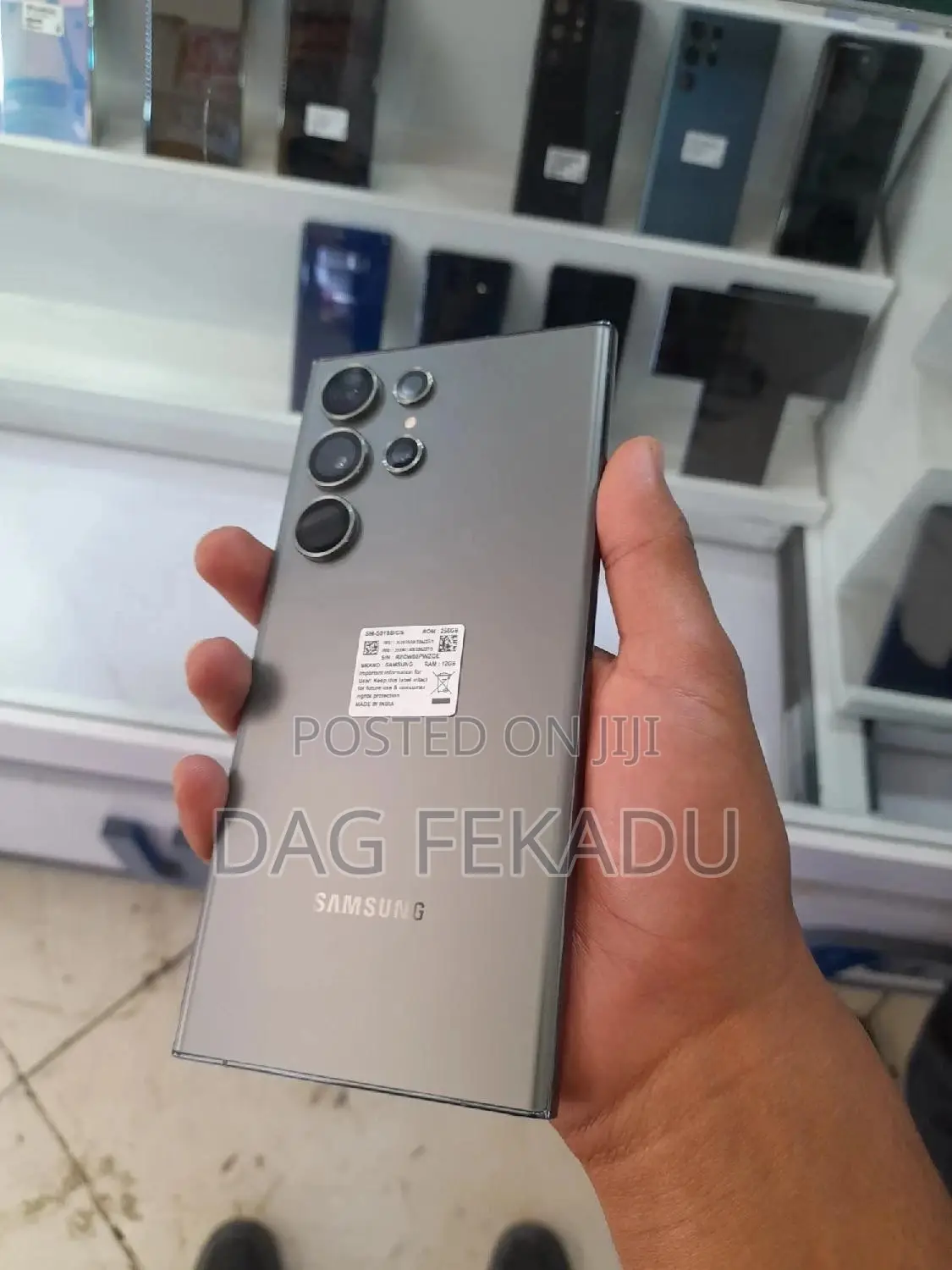 New Samsung Galaxy S23 Ultra 256 GB Gray