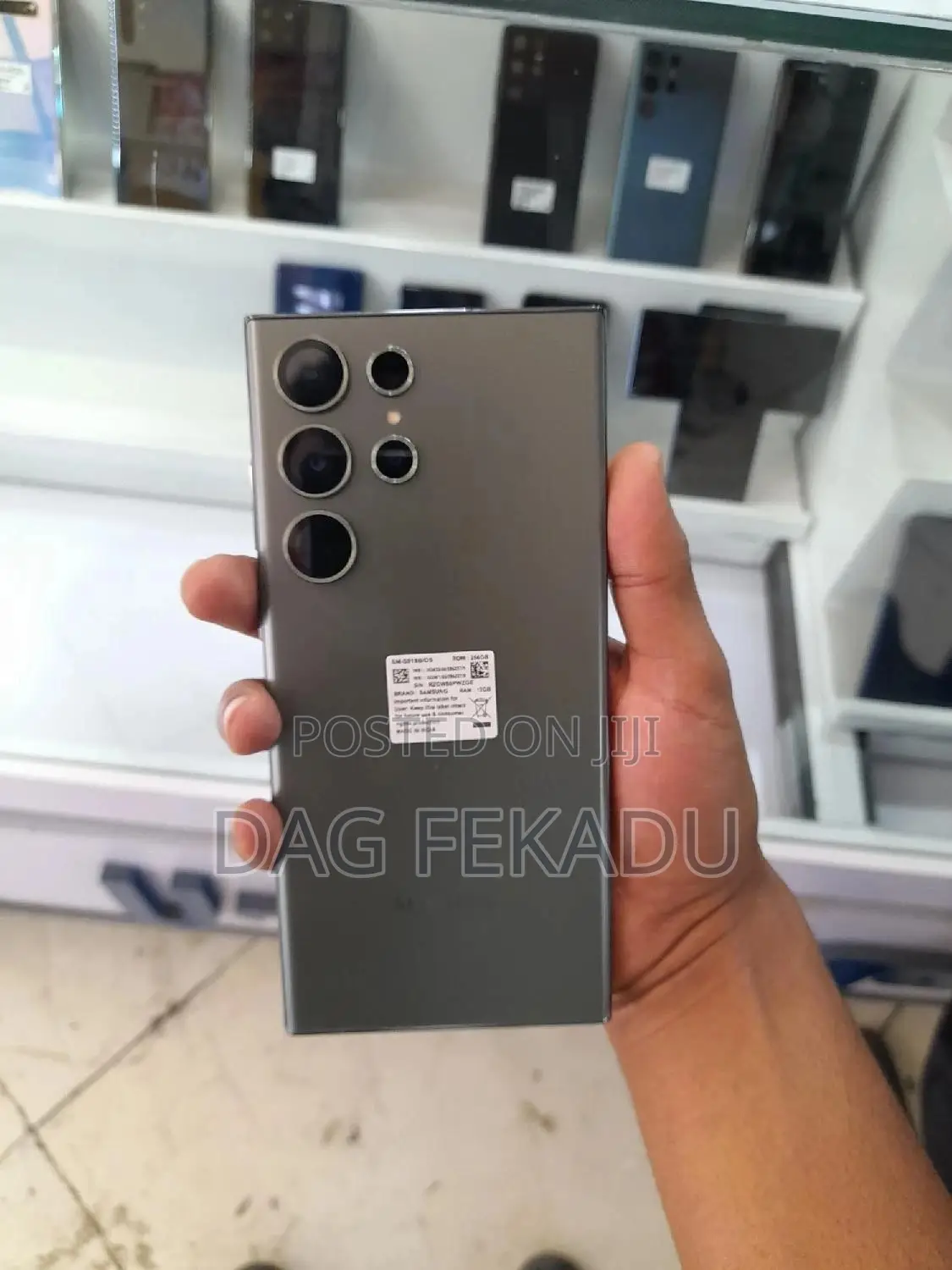 New Samsung Galaxy S23 Ultra 256 GB Gray