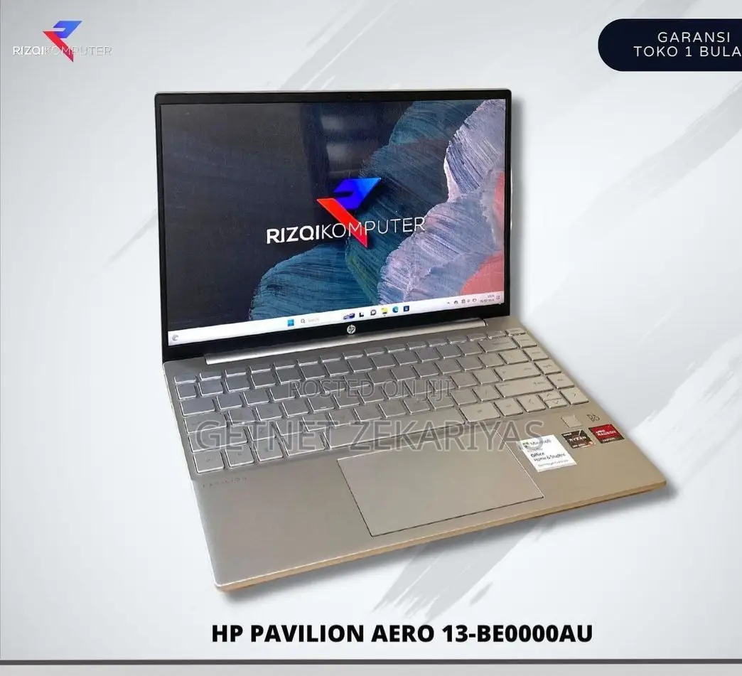 New Laptop HP Pavilion 13 16GB AMD Ryzen 7 SSD 512GB