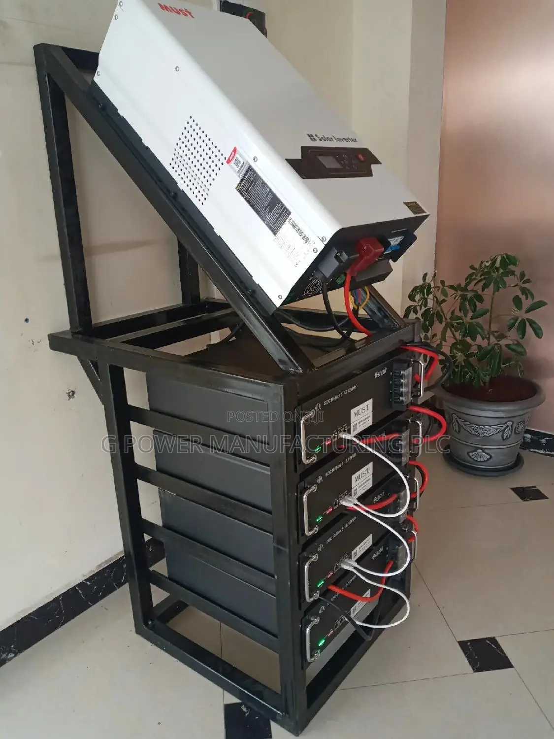 Lithium-Ion Batteries With Solar Inverters