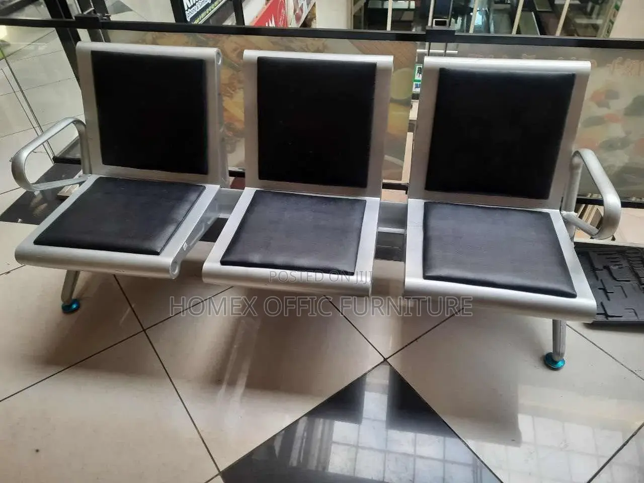 Office Guest Stainless Steel Chair የቢሮ የእንግዳ የብረት ወንበር